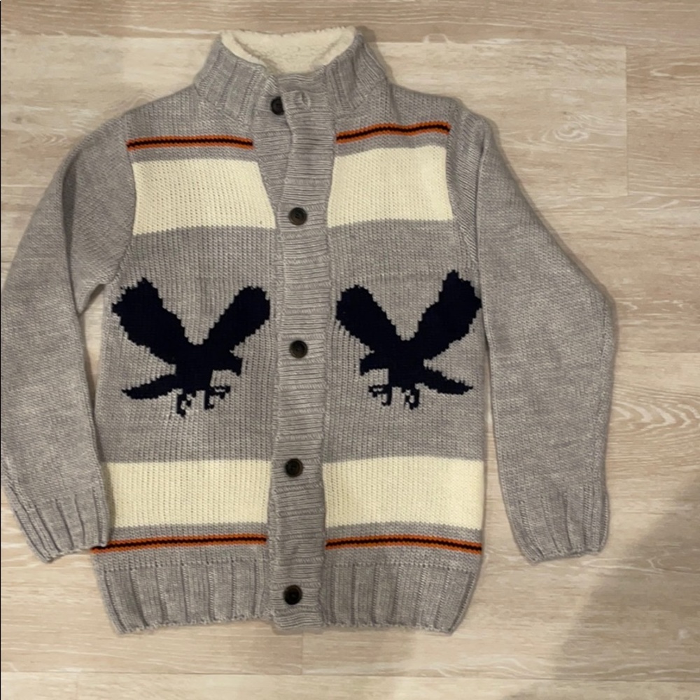 Crazy 8 boys sweater large 10-12 NWT